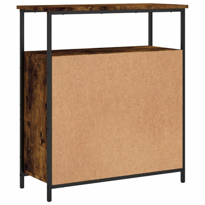 vidaXL Sideboard Smoked Oak 70x30x80 cm Engineered Wood