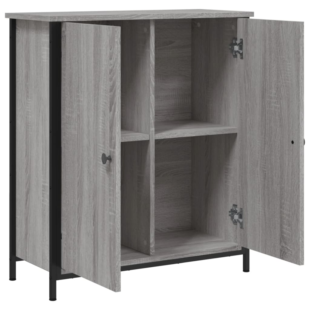 vidaXL Sideboard Grey Sonoma 70x30x80 cm Engineered Wood