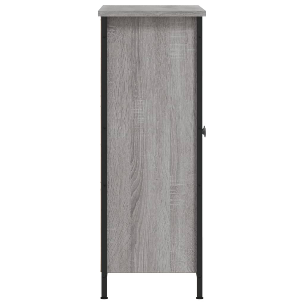 vidaXL Sideboard Grey Sonoma 70x30x80 cm Engineered Wood