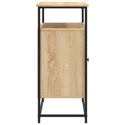 vidaXL Sideboard Sonoma Oak 100x35x80 cm Engineered Wood