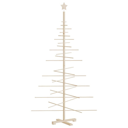 vidaXL Wooden Christmas Tree for Decoration 180 cm Solid Wood Pine
