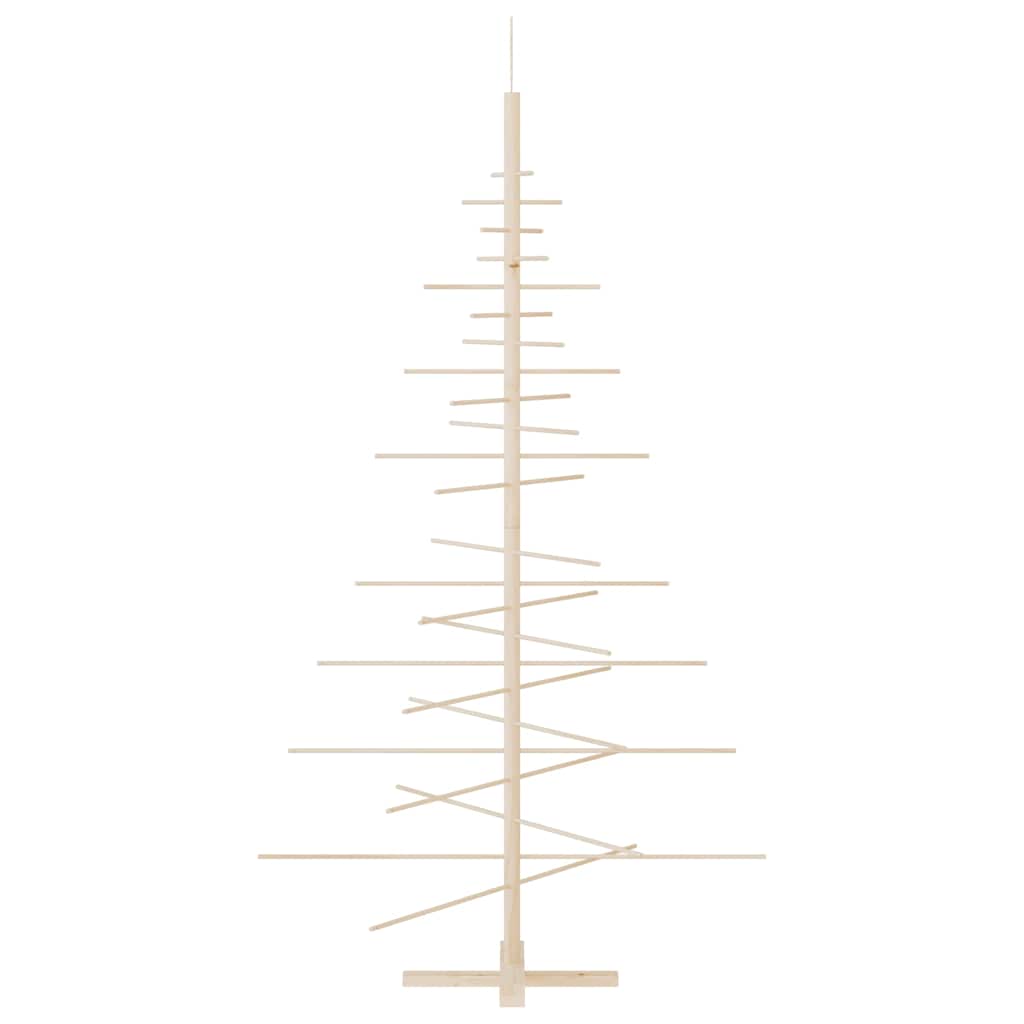 vidaXL Wooden Christmas Tree for Decoration 180 cm Solid Wood Pine
