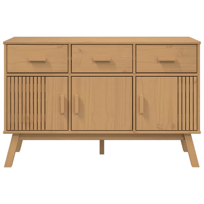 vidaXL Sideboard OLDEN Brown 114x43x73.5 cm Solid Wood Pine