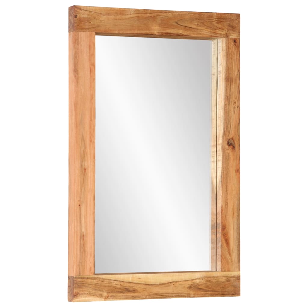 vidaXL 2 Piece Bathroom Furniture Set Solid Wood Acacia