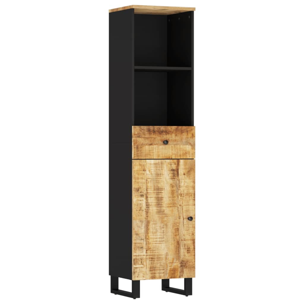 vidaXL 5 Piece Bathroom Furniture Set Solid Wood Mango