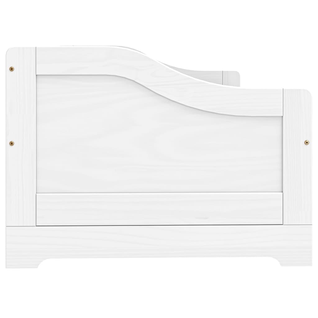 vidaXL Day Bed | White | Solid pinewood, engineered wood | Single | Day Bed