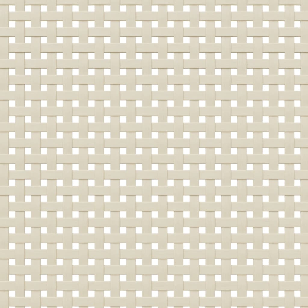 vidaXL Wardrobe "SENJA" Rattan Look White 90x55x175 cm Solid Wood Pine