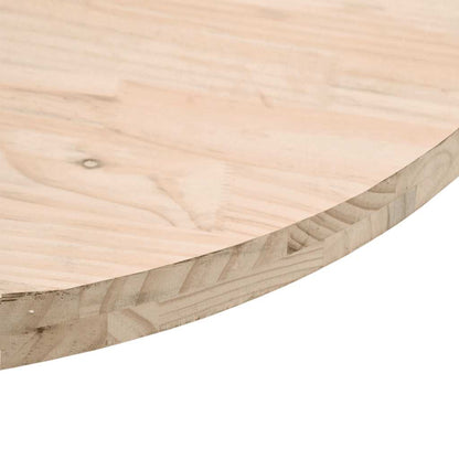 vidaXL Table Top Round Ø30x3 cm Solid Wood Pine