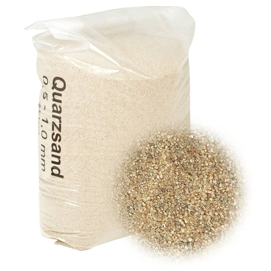 vidaXL Filter Sand 25 kg 0,5-1,0 mm