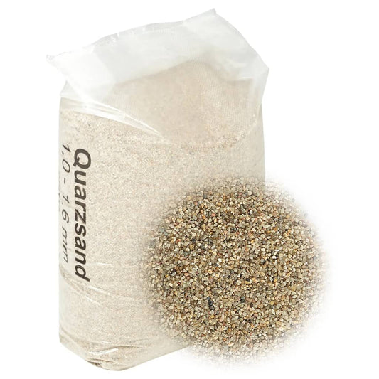 vidaXL Filter Sand 25 kg 1,0-1,6 mm