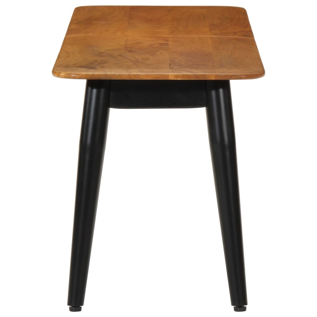 vidaXL Bench 160x40x45 cm Solid Wood Mango and Iron