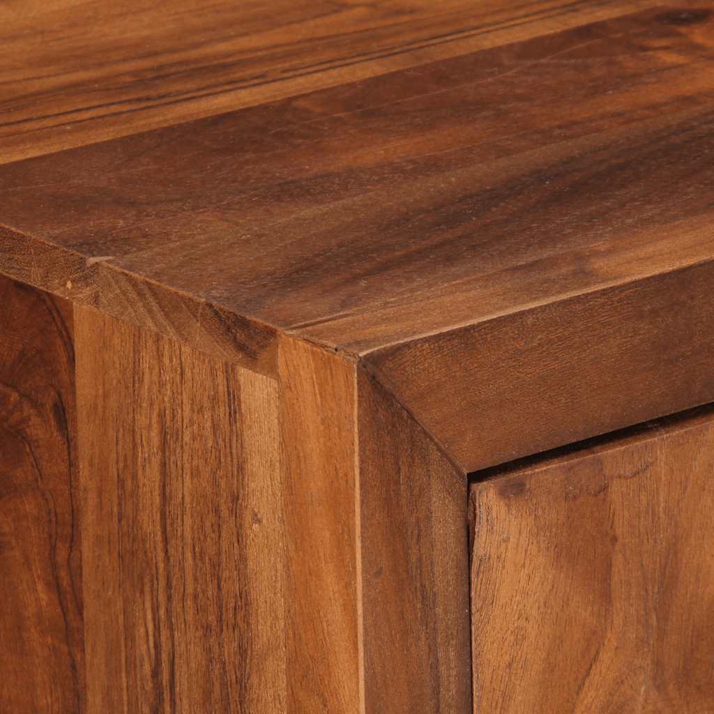 vidaXL Drawer Cabinet Honey Brown 70x35x70 cm Solid Wood Acacia