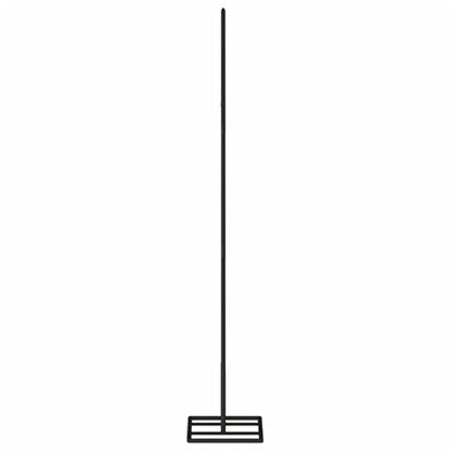vidaXL Metal Christmas Tree | Black | Powder-coated steel | Medium | Hooks