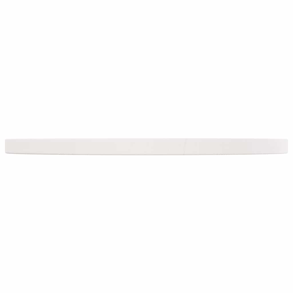 vidaXL Table Top Round White Ø50x3 cm Solid Wood Pine