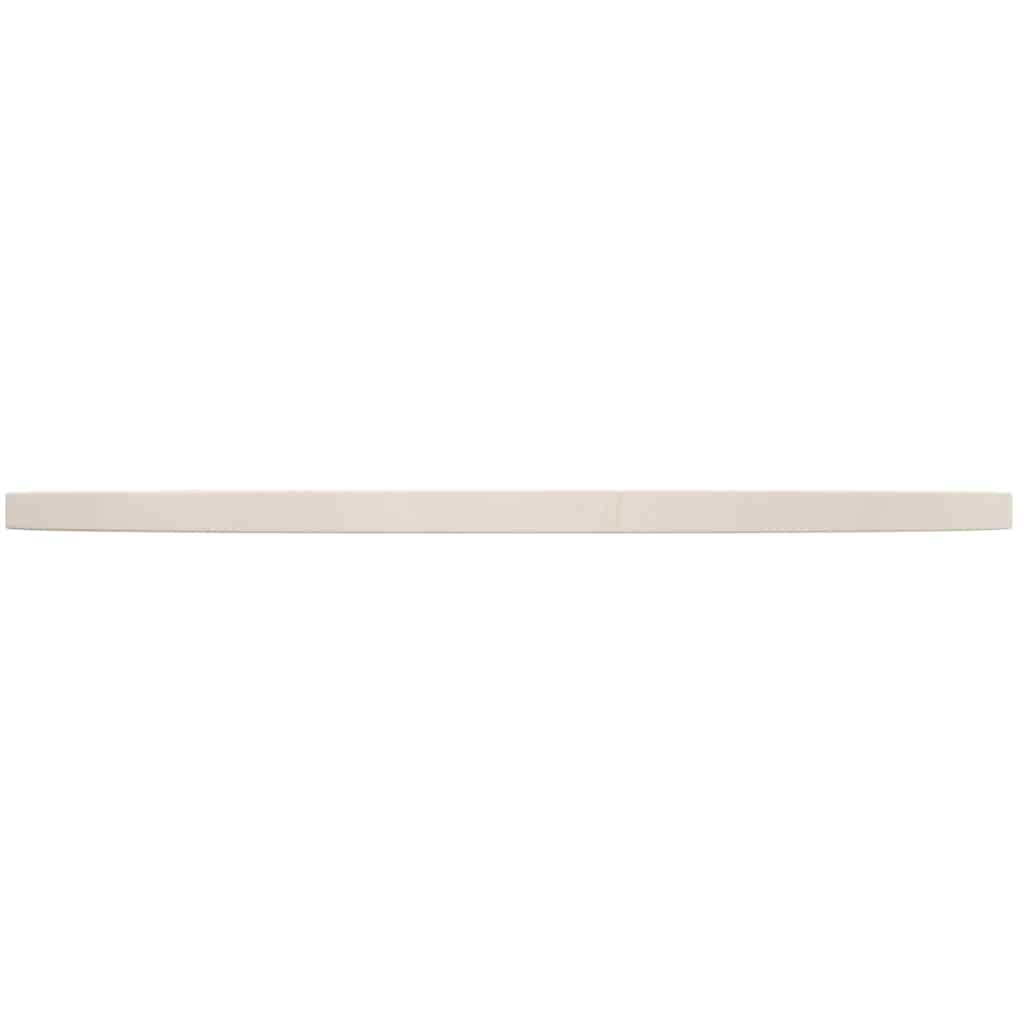 vidaXL Table Top Round White Ø70x3 cm Solid Wood Pine