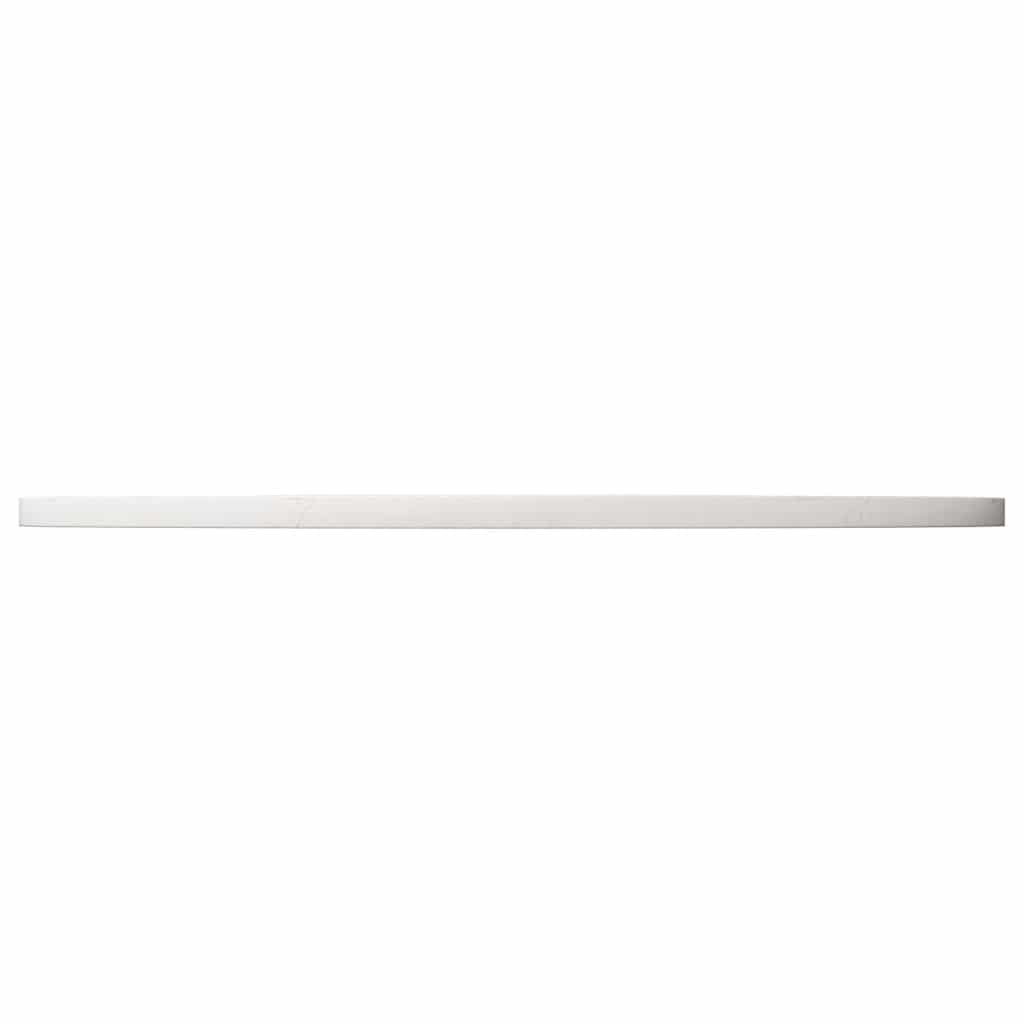 vidaXL Table Top Round White Ø90x3 cm Solid Wood Pine