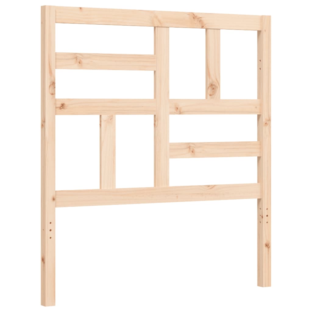 vidaXL Bed Frame without Mattress 100x200 cm Solid Wood