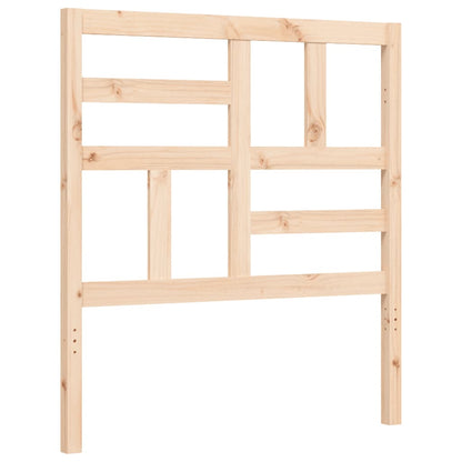 vidaXL Bed Frame without Mattress 100x200 cm Solid Wood