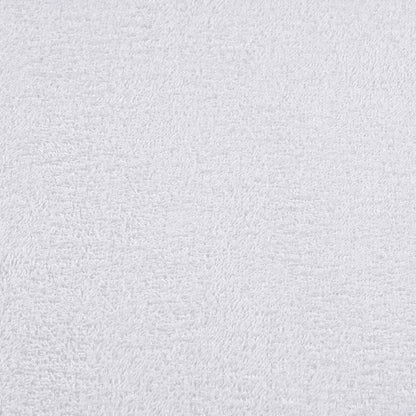 vidaXL Wash Towels "FROGN" 10 pcs White 30x30 cm 360 gsm