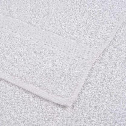 vidaXL Wash Towels "FROGN" 10 pcs White 30x30 cm 360 gsm