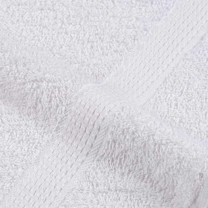 vidaXL Wash Towels "FROGN" 10 pcs White 30x30 cm 360 gsm