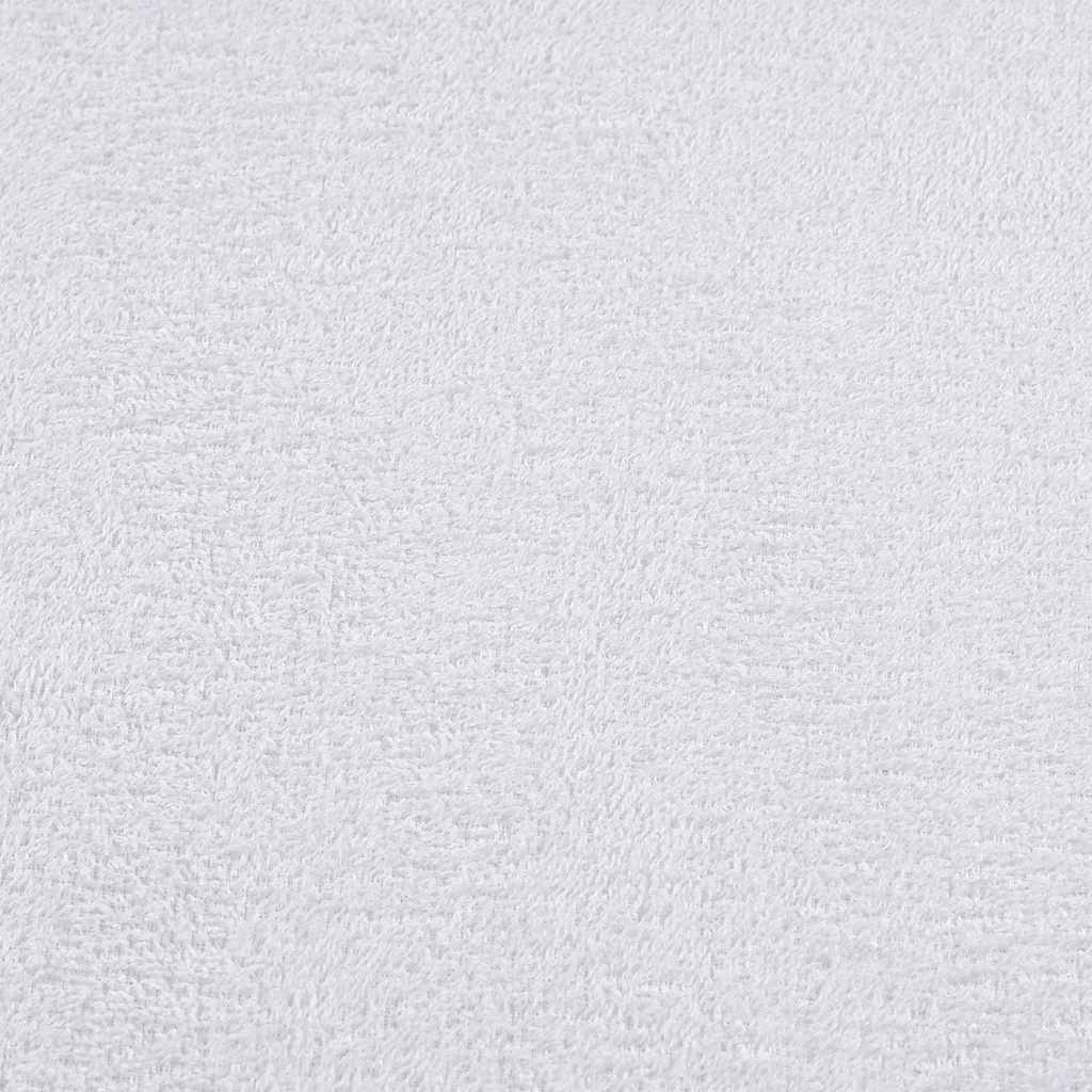 vidaXL Wash Towels "FROGN" 50 pcs White 30x30 cm 360 gsm