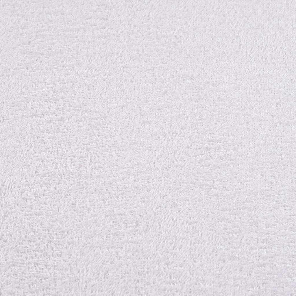 vidaXL Shower Towels "FROGN" 25 pcs White 70x140 cm 360 gsm