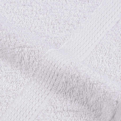 vidaXL Shower Towels "FROGN" 25 pcs White 70x140 cm 360 gsm