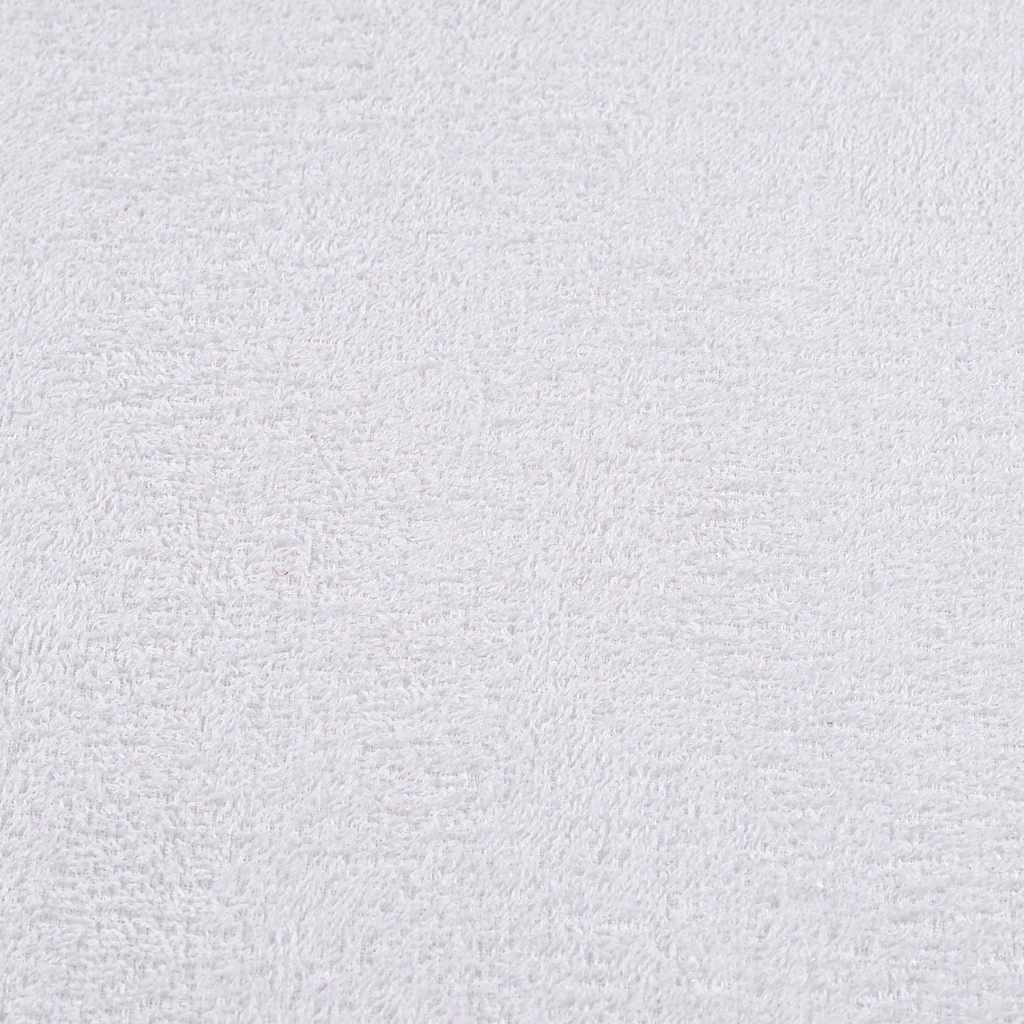 vidaXL Towels "FROGN" 4 pcs White 100x200 cm 360 gsm