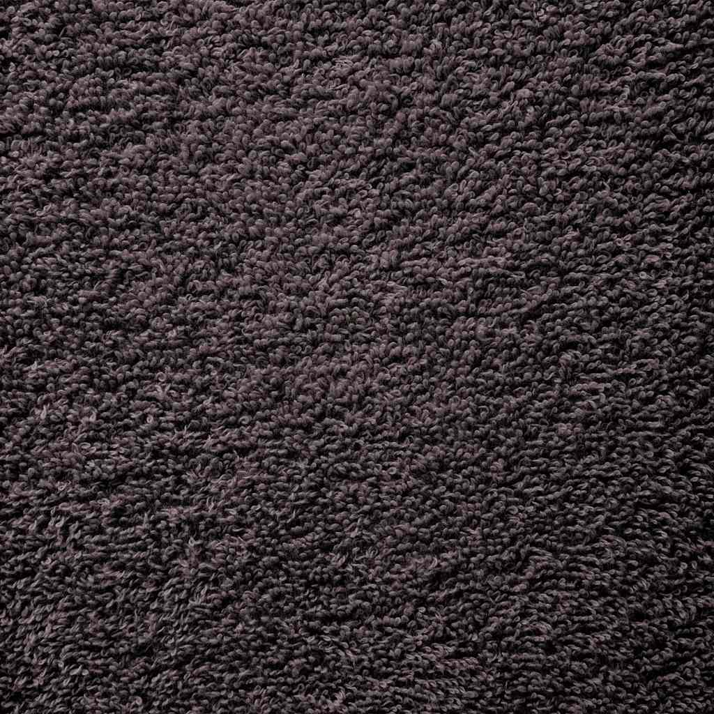 vidaXL Wash Towels "FROGN" 10 pcs Anthracite 30x30 cm 360 gsm