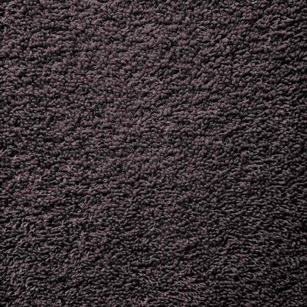 vidaXL Guest Towels "FROGN" 10 pcs Anthracite 30x50 cm 360 gsm
