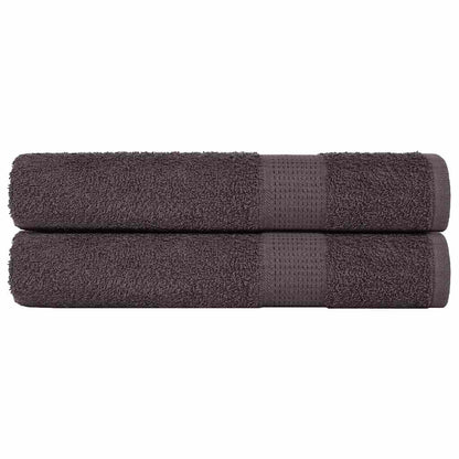 vidaXL Towels "FROGN" 2 pcs Anthracite 100x200 cm 360 gsm