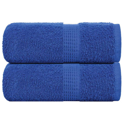 vidaXL Wash Towels "FROGN" 2 pcs Blue 30x30 cm 360 gsm