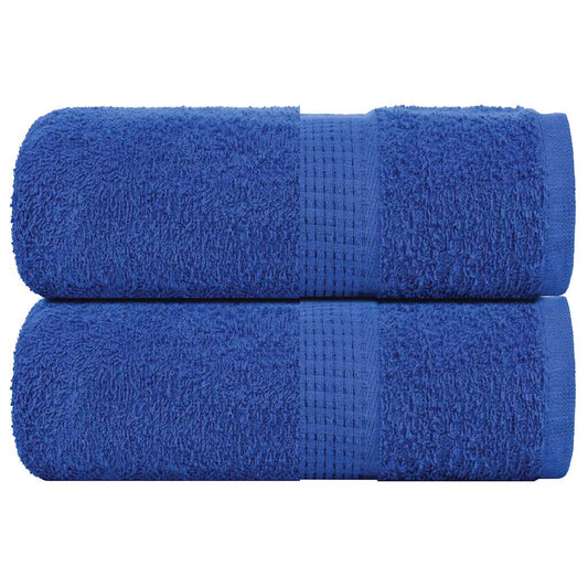 vidaXL Wash Towels "FROGN" 2 pcs Blue 30x30 cm 360 gsm