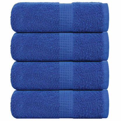 vidaXL Wash Towels "FROGN" 4 pcs Blue 30x30 cm 360 gsm