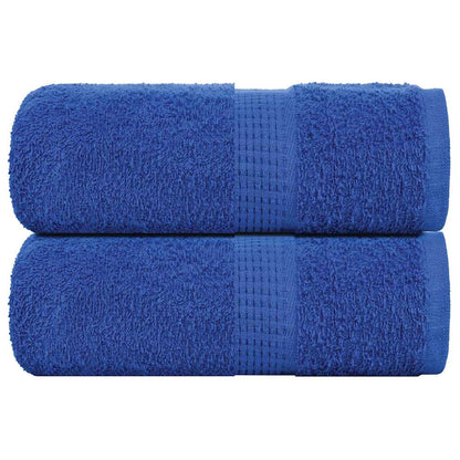 vidaXL Guest Towels "FROGN" 2 pcs Blue 30x50 cm 360 gsm