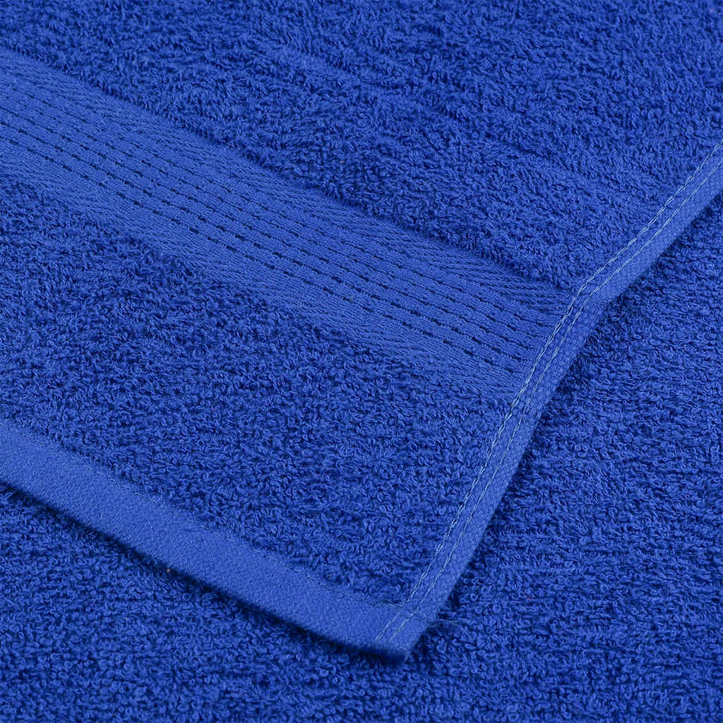 vidaXL Hand Towels "FROGN" 2 pcs Blue 50x100 cm 360 gsm