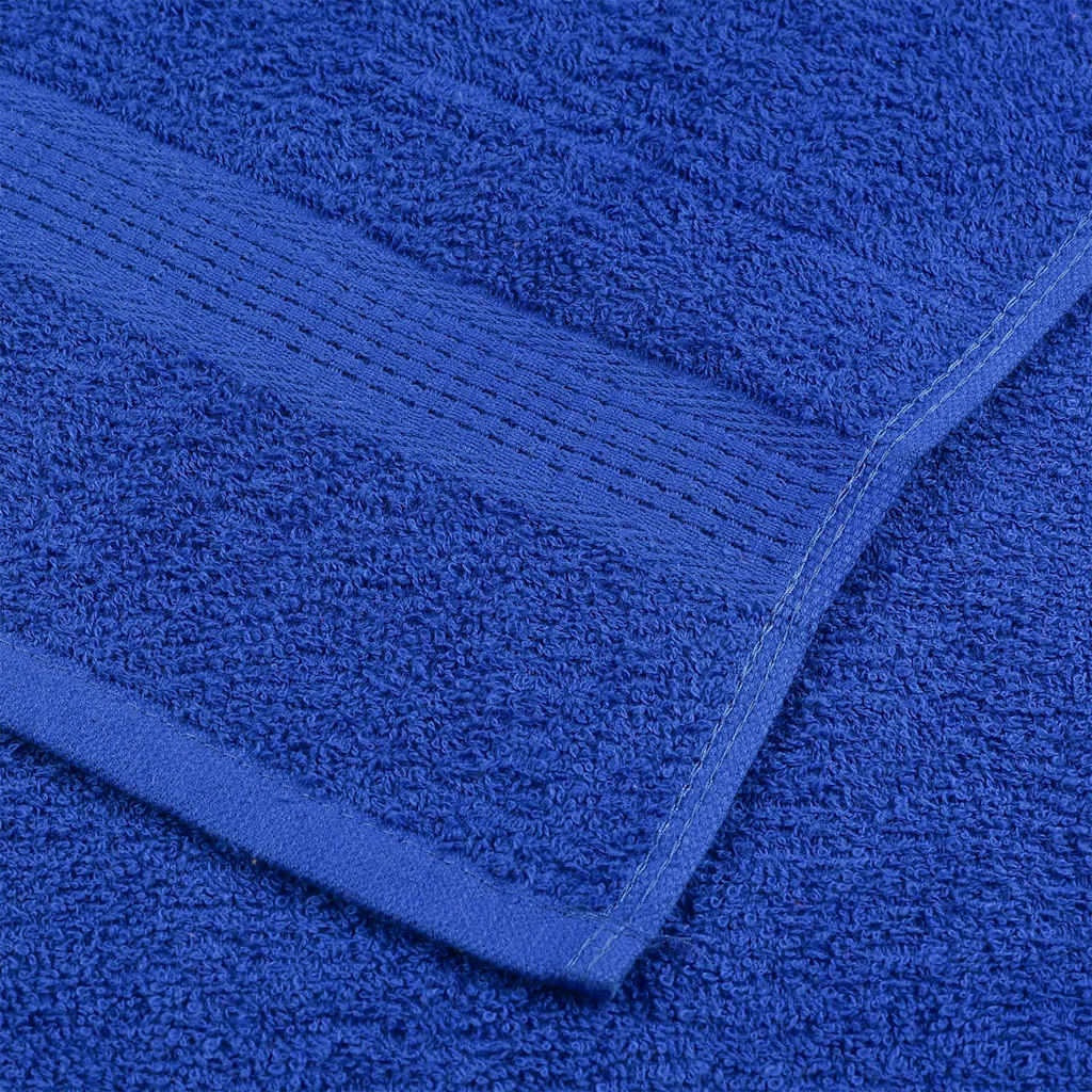 vidaXL Shower Towels "FROGN" 10 pcs Blue 70x140 cm 360 gsm