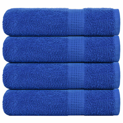 vidaXL Bath Towels "FROGN" 4 pcs Blue 100x150 cm 360 gsm