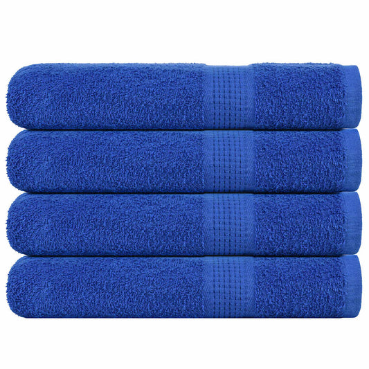 vidaXL Sauna Towels "FROGN" 4 pcs Blue 80x200 cm 360 gsm