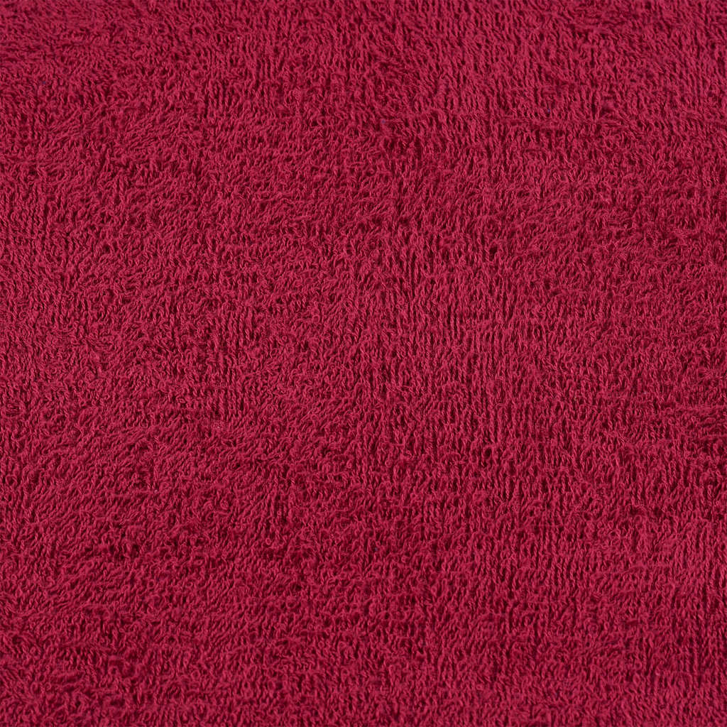 vidaXL Hand Towels "FROGN" 4 pcs Bordeaux 50x100 cm 360 gsm