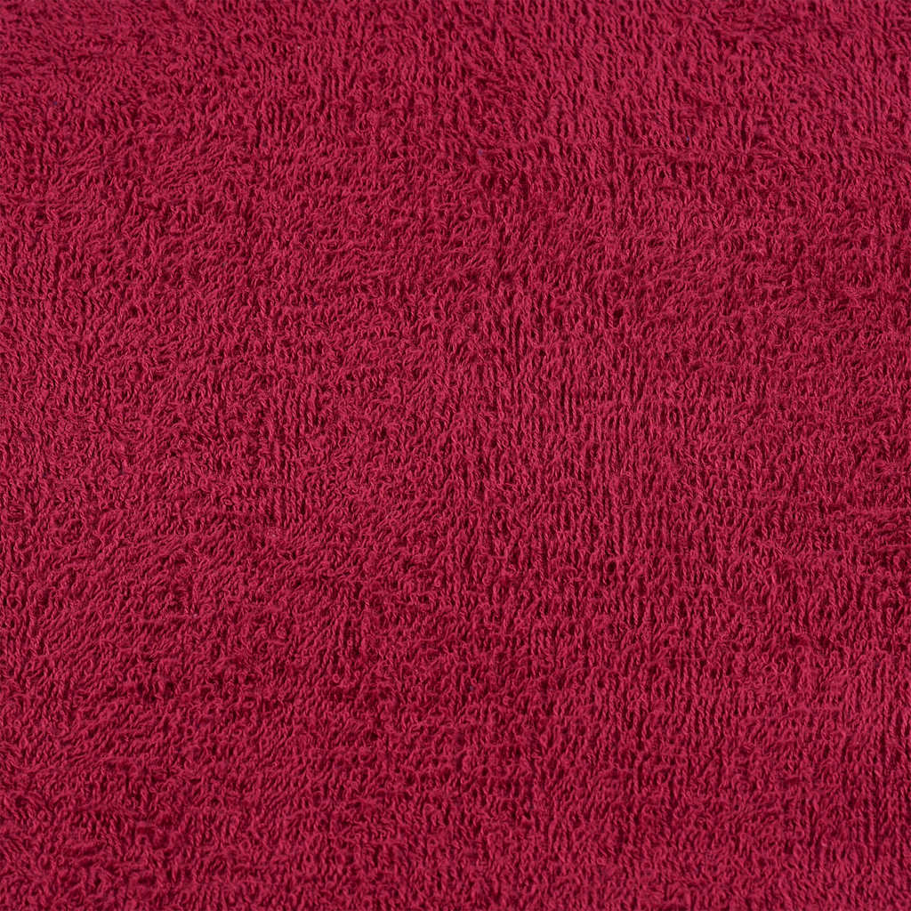 vidaXL Towels "FROGN" 2 pcs Bordeaux 100x200 cm 360 gsm
