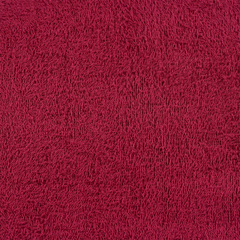 vidaXL Towels "FROGN" 4 pcs Bordeaux 100x200 cm 360 gsm