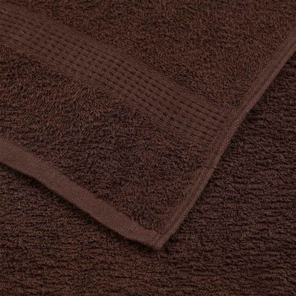vidaXL Bath Towels "FROGN" 4 pcs Brown 100x150 cm 360 gsm