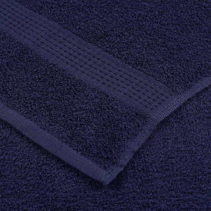 vidaXL Wash Towels "FROGN" 4 pcs Navy Blue 30x30 cm 360 gsm