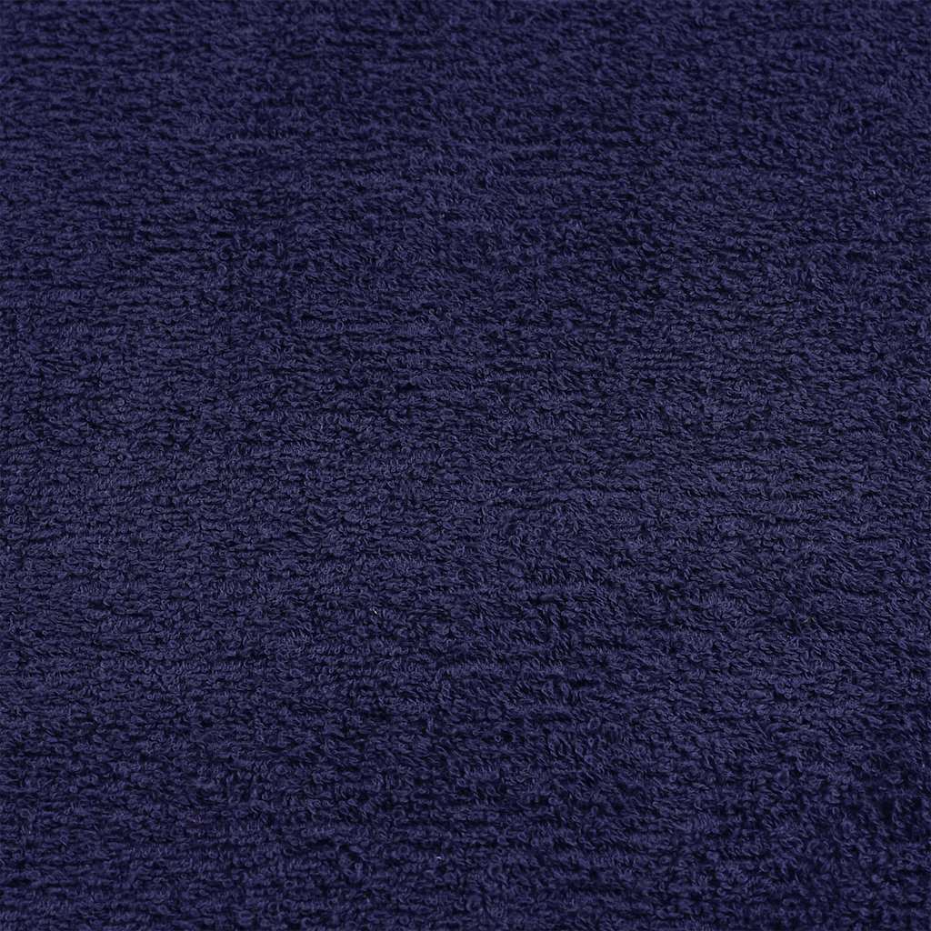 vidaXL Guest Towels "FROGN" 2 pcs Navy Blue 30x50 cm 360 gsm