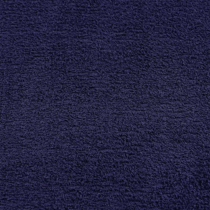 vidaXL Guest Towels "FROGN" 2 pcs Navy Blue 30x50 cm 360 gsm