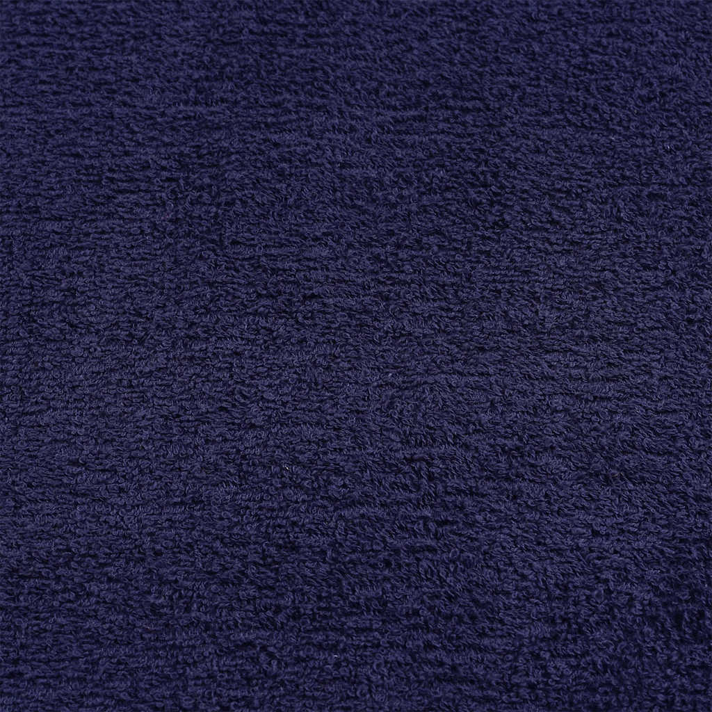 vidaXL Guest Towels "FROGN" 10 pcs Navy Blue 30x50 cm 360 gsm