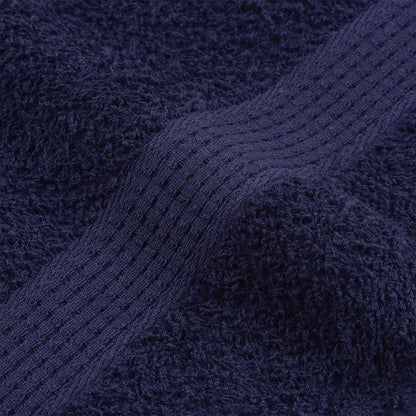 vidaXL Shower Towels "FROGN" 4 pcs Navy Blue 70x140 cm 360 gsm