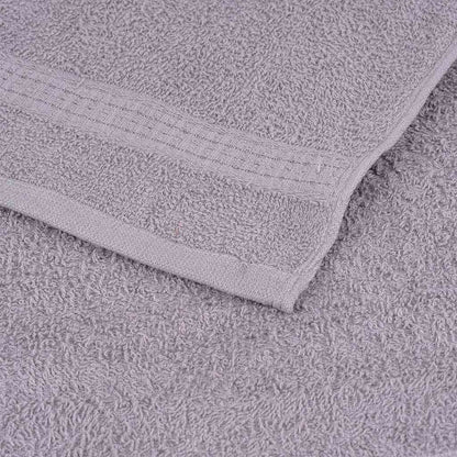 vidaXL Shower Towels "FROGN" 4 pcs Grey 70x140 cm 360 gsm
